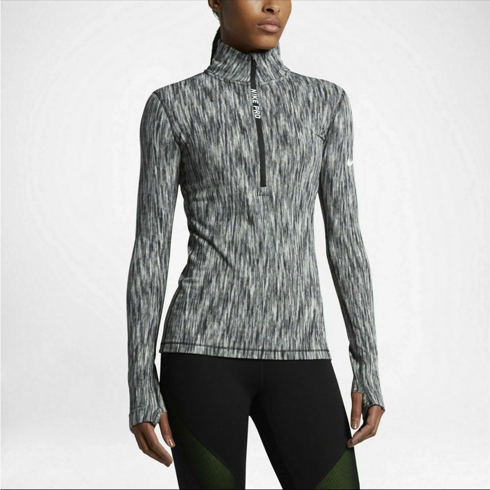 NIKE PRO Hyperwarm HalfZip Training Top- XS